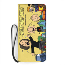Load image into Gallery viewer, Casey and Kyle Messy Room Woman&#39;s Wristlet
